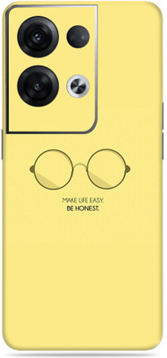 SkinoMania Oppo Reno 8 Pro 5G Mobile Skin(Multicolor Make Life Easy)