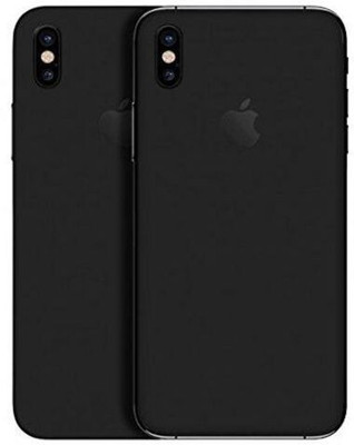 Vcare GadGets Apple iPhone X Mobile Skin(Black)