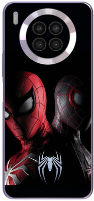 FCS Huawei nova 8i Printed Back skin Mobile Skin(Spider Fight)