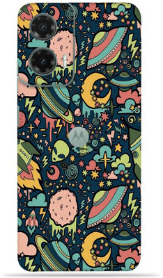 OggyBaba OggyBaba Moto G35 5g Mobile Skin(Space-Graffiti)