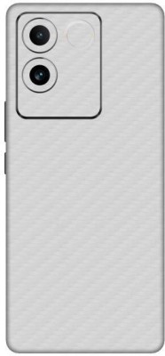 Vcare GadGets Vivo T2 Pro 5G Mobile Skin(Fiber Carbon White)