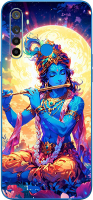 mehra Realme 5i Shri Krishna Engage Premium Full Back & Side Coverage Theme Mobile Skin(Multicolor)