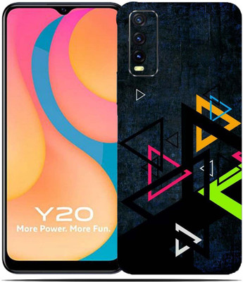 BugguSkin VIVO Y20 Mobile Skin(Ultra Super Color Tringels Skin With High Matte Finish.)