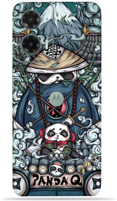 OggyBaba OggyBaba Moto G35 5g Mobile Skin(Ninja-Panda)