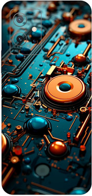 wrap craft VIVO T1 5G Premium Vinyl Mobile Skin(Multicolor)