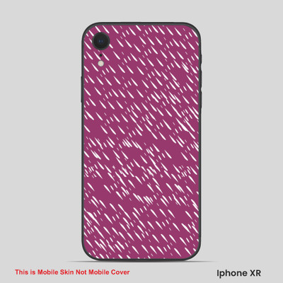 VYBE The Smart Choice iPhone XR Pattern Mobile Skin(Twilight Lavender 3)