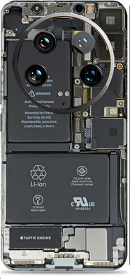 SkinoMania Xiaomi 14 Ultra Premium Vinyl Mobile Skin (Multicolor) Mobile Skin(iPhone-X)