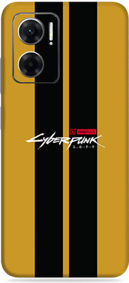 SkinoMania Redmi 11 Prime(5G) Mobile Skin(Multicolor Oneplus B&Y Strip Cyber)