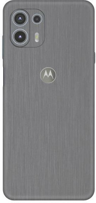 Vcare GadGets Moto Edge 20 Fusion Mobile Skin(Silver)