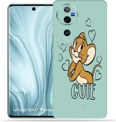 OggyBaba OggyBaba Vivo V40 5g Mobile Skin(Cute Cat)