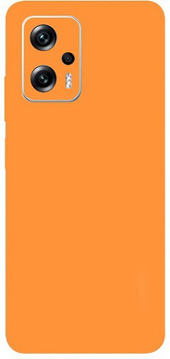 TJ CREATION Redmi K50i 5G, redmi k50i Mobile Skin(Ultra Super Orange Matte Skin With High Matte Finish.)