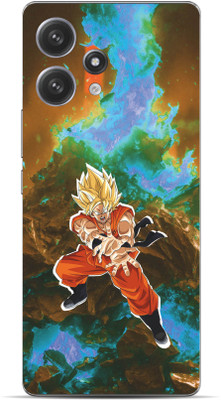 VYBE The Smart Choice Redmi 12 Goku Mobile Skin Mobile Skin(Viridian 20)