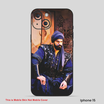 VYBE The Smart Choice iPhone 15 Ertugrul Ghazi Osman Mobile Skin(Dark Slat Blue 2)