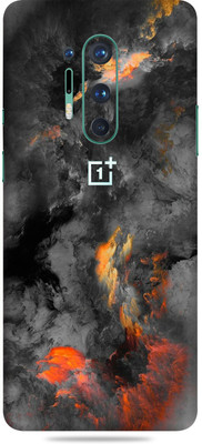 Gizmo Wraps Oneplus 8 Pro, Black Clouds-2 Mobile Skin(Multicolor)