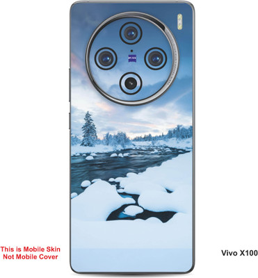 VYBE The Smart Choice Vivo X100 Naturel Mobile Skin(Celestial Blue 18)