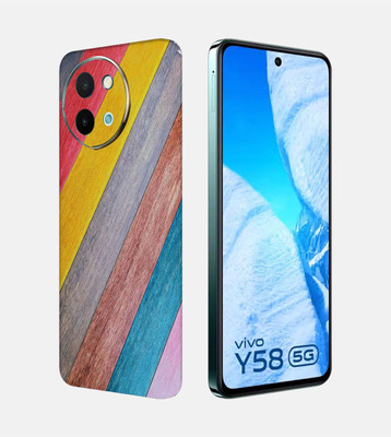 OggyBaba Vivo Y58 5g Mobile Skin(Colored Texture)