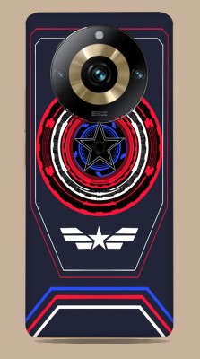 WeCre8 Skin's Realme 11 pro plus 5g Mobile Skin(Captain America Star Mobile Skin)