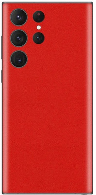 Orgic India Samsung galaxy S23 Ultra Mobile Skin(Red)