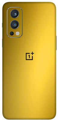 Vcare GadGets One Plus Nord 2 5G Skin Back Side With Camera Protection High Quality Premium Mobile Skin(Shining Gold Metallic)