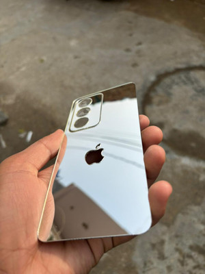 TWUAOP OPPO A3 PRO 5G MIRROR BACK PANNEL ACRYLIC SHEET Mobile Skin(Silver)