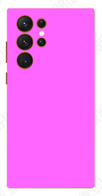 LAMHA Samsung Galaxy S23 Ultra 5G, samsung galaxy s23 ultra 5g Mobile Skin(Ultra Super Pink Matte Wrap Sticker With High Matte Finish.)