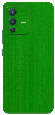 Vcare GadGets Brushed Green vivo V23 5G Mobile Skin(Brushed Green)