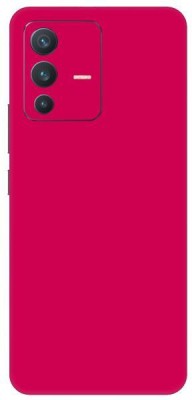 Vcare GadGets Matte Pink vivo V23 5G Mobile Skin(Matte Pink)