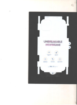 M A ZONE IPHONE 11 Mobile Skin(Transparent)