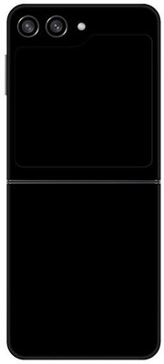 Vcare GadGets Samsung Galaxy Z Flip5 5G Mobile Skin(Black)