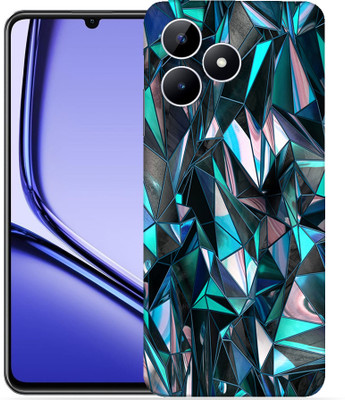 OggyBaba Realme Note 50 Mobile Skin(Polygon blue)