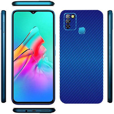 TJ CREATION Infinix Smart 5 Mobile Skin(Superr Yellow With Green Skin With HiighQuality Matte Finish...0.)