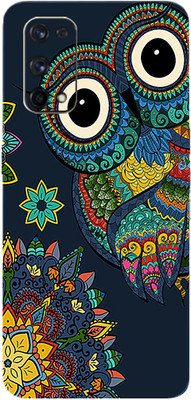 BUGGU Realme X7 Pro Mobile Skin(Ultra Super Baby Owl Skin With High Matte Finish.)