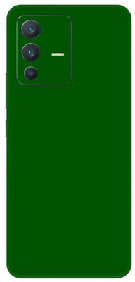 Vcare GadGets Green Glossy vivo V23 5G Mobile Skin(Green Glossy)