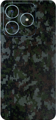 SkinoMania Realme Narzo N63 5G Mobile Skin(Camo Digital Multicolor Mobile Skin)