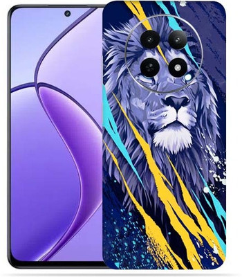 OggyBaba OggyBaba Realme 12X 5g Mobile Skin(Text Lion)
