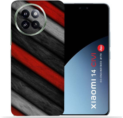 OggyBaba Xiaomi 14 Civi Mobile Skin(Colorfull Wood)