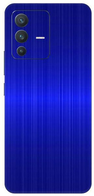Vcare GadGets Dark Blue Brushed vivo V23 5G Mobile Skin(Dark Blue Brushed)
