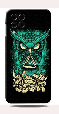 TJ CREATION Angry Owl Samsung Galaxy M33 5G Back Skin Guard Mobile Skin(Ultra Super Angry Owl Skin With High Matte Finish.)