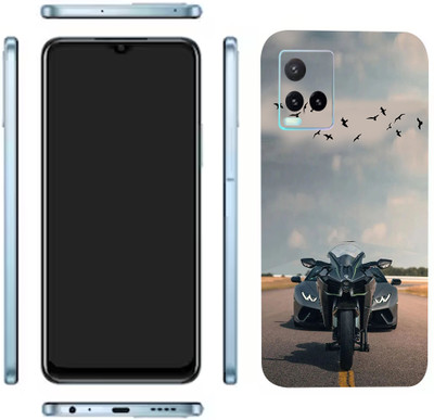 Pochanki Vivo Y33t Mobile Skin(My Lovely Bike Skin With High Matte Finish)