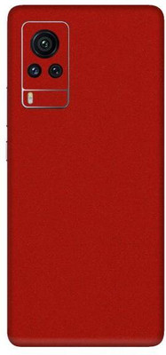 Vcare GadGets Vivo X60 Pro Mobile Skin(Glitter Red)
