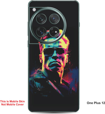 VYBE The Smart Choice One Plus 12 Abstract Embossed Mobile Skin(Dust Storm A13)