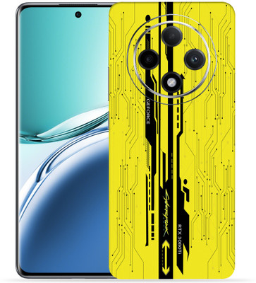 OggyBaba Oppo F27 pro plus 5g Mobile Skin(Yellow CyberPunk)
