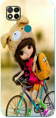 mtool Xiaomi Redmi 9 Active, xiaomi redmi 9 active Mobile Skin(Ultra Super Cute Girl Skin With High Gloss Finish).)