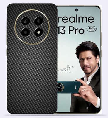 OggyBaba Realme 13 pro 5g Mobile Skin(Black CF)