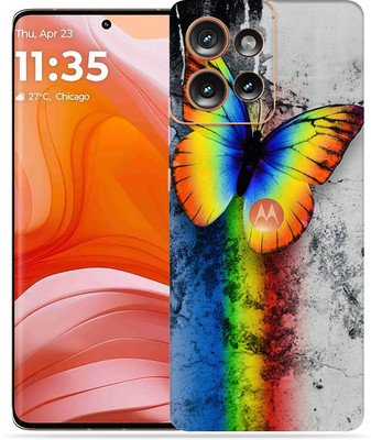 OggyBaba Moto Edge 50 Mobile Skin(Butterfly)