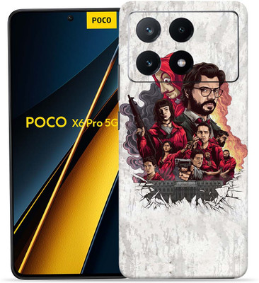 Satisfactory Poco X6 Pro 5G, New Poster Art, OggyBaba Mobile Skin(Multicolor)