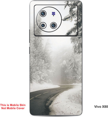 VYBE The Smart Choice Vivo X80 Naturel Mobile Skin(Desert Grey 14)