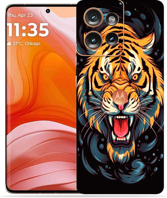 OggyBaba Moto Edge 50 Mobile Skin(Half Lion)