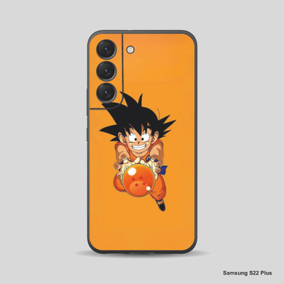 VYBE The Smart Choice Samsung S22 Plus Goku Mobile Skin Mobile Skin(Deep Saffron 30)