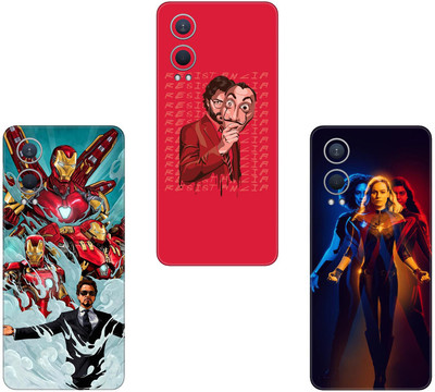 SKINADDA VIVO T3 ULTRA 5G COMBO(PACK OF 3)Camera&Back Protector Premium Vinyl Mobile Skin(Multicolor)